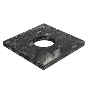 Czapa kominowa Titanium Silver 2cm