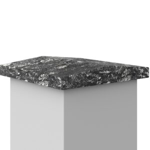 Daszek dwuspadzisty monolit granitowy Titanium Silver 3cm