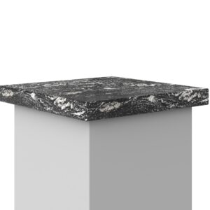 Daszek płaski granitowy Titanium Silver 2cm