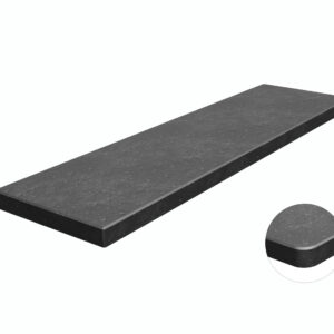 Parapet granitowy Absolute Black 62×25 3cm lappato