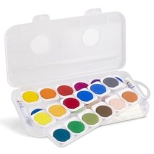 Farby wodne gwasz 24 kolory