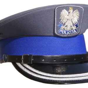 Czapka garnizonowa Policji – oficer starszy