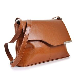 Torebka skórzana damska listonoszka DAN-A T20 camel