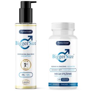 BiggerSize żel + kapsułki