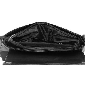 Torebka skórzana damska listonoszka DAN-A T70 czarna