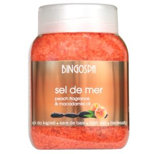 Sel de Mer Brzoskwinia z olejem makadamia BINGOSPA