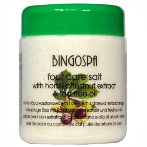 Sól do stóp z kasztanowcem i olejkiem z drzewa herbacianego BINGOSPA