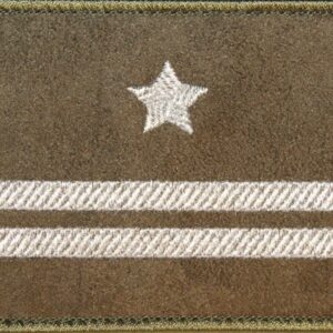 Dystynkcja na kurtkę khaki – major