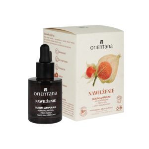 Ampułka Serum nawilżające Ashwagandha Trehaloza Kwas hialuronowy 30 ml