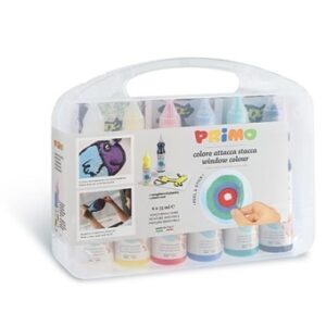 Farby Do Malowania na Szkle w Walizce