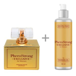 PheroStrong Exclusive for Women Perfum + Massage Oil