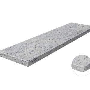 Parapet granitowy Kashmir White 122×20 2cm