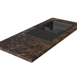 Blat kuchenny z granitu Markino Gold 2cm