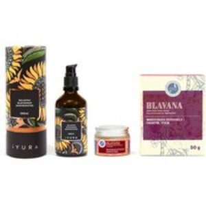 Schwarzes Gramm Gesichtsstraffungscreme und feuchtigkeitsspendendes KÃ¶rperÃ¶lset