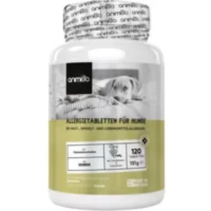 Allergiehilfe für Hunde – 120 Natürliche Tabletten