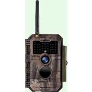 Wildkamera Wlan Fotofalle Jagdkamera Wildtierkamera 64MP 1296P 0,1s Schnelle Trigger Geschwindigkeit Nachtsicht Bewegungsmelder 110°PIR IP66 Wasserdichter | W600 Rot