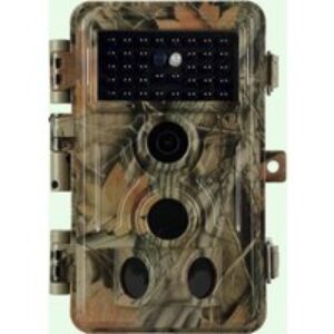 Wildkamera 64MP 2304*1296p mit Bewegungsmelder Nachtsicht Maximale Entfernung bis 90 Füße, 0,1s Trigger Geschwindigkeit , IP66 Wasserdichter / A262